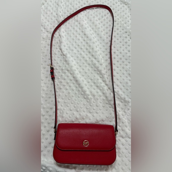 Michael Kors Handbags - Michael Kors Red Small Crossbody Bag